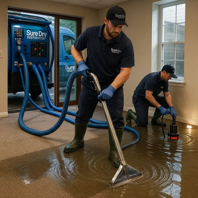 Water Extraction and Removal process in Harris Hill, NY